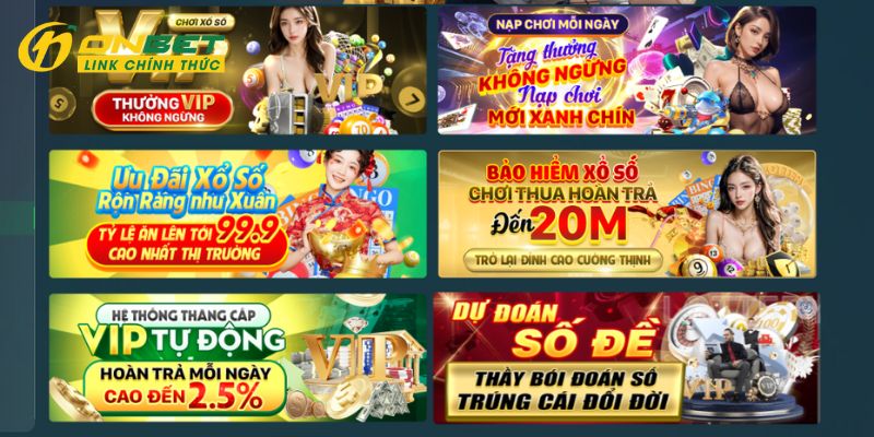 Người chơi nhận cực nhiều ưu đãi khuyến mãi khi tham gia xổ số